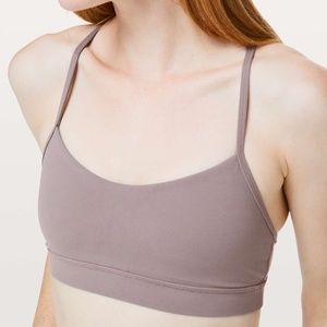 Lululemon Flow Y Bra - Sz 4 - Lunar Rock